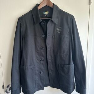 Loewe x eye Cotton Black Trucker Jacket